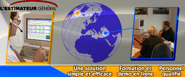Cliquez ici afin de participer  l'une de nos prsentation  distance du logiciel d'estimation L'ESTIMATEUR GNRAL